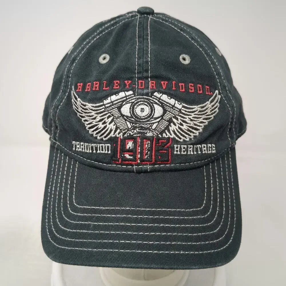 Harley-Davidson Baseball Cap Black One Size Tradition 1903 Heritage Contrast Hat